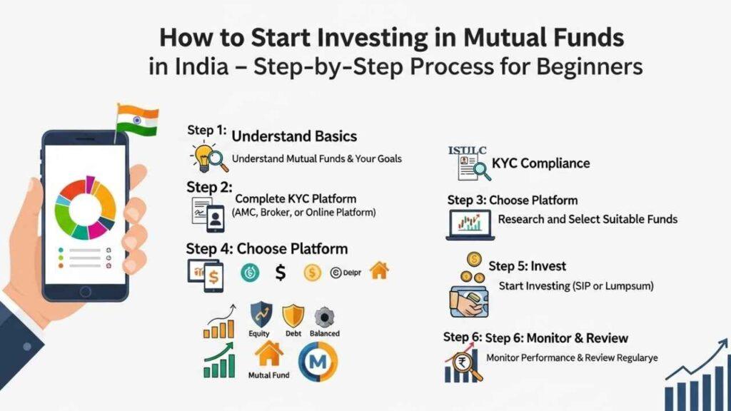 How to Start Investing in Mutual Funds in India – Step-by-Step Process for Beginners