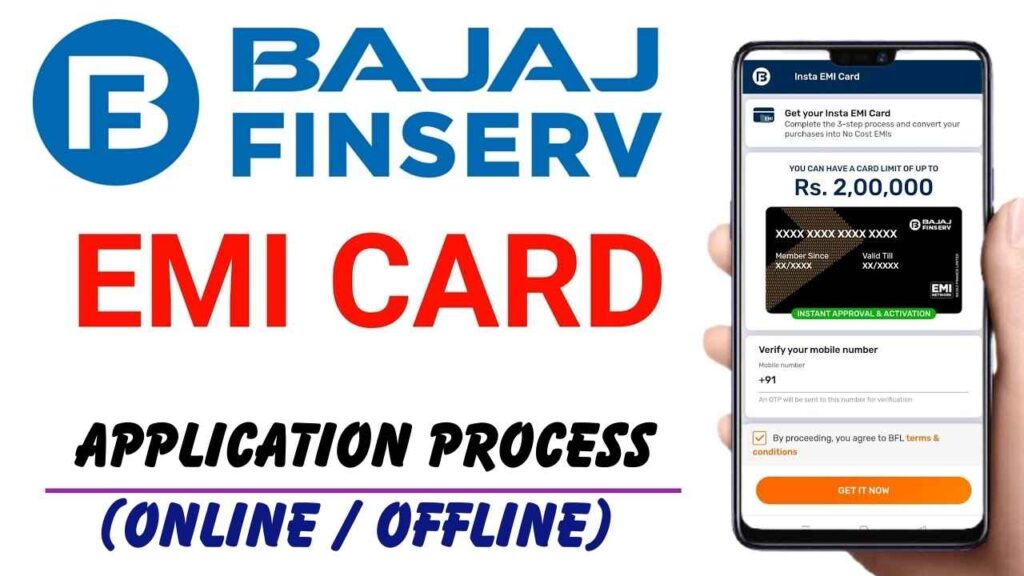 How to Apply for Bajaj Finserv EMI Card OnlineOffline