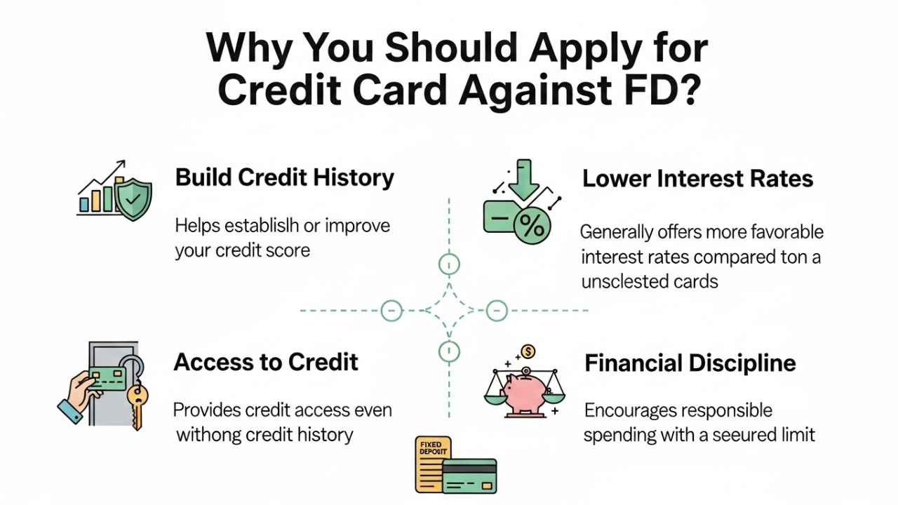 Why You Should Apply for Credit Card Against FD