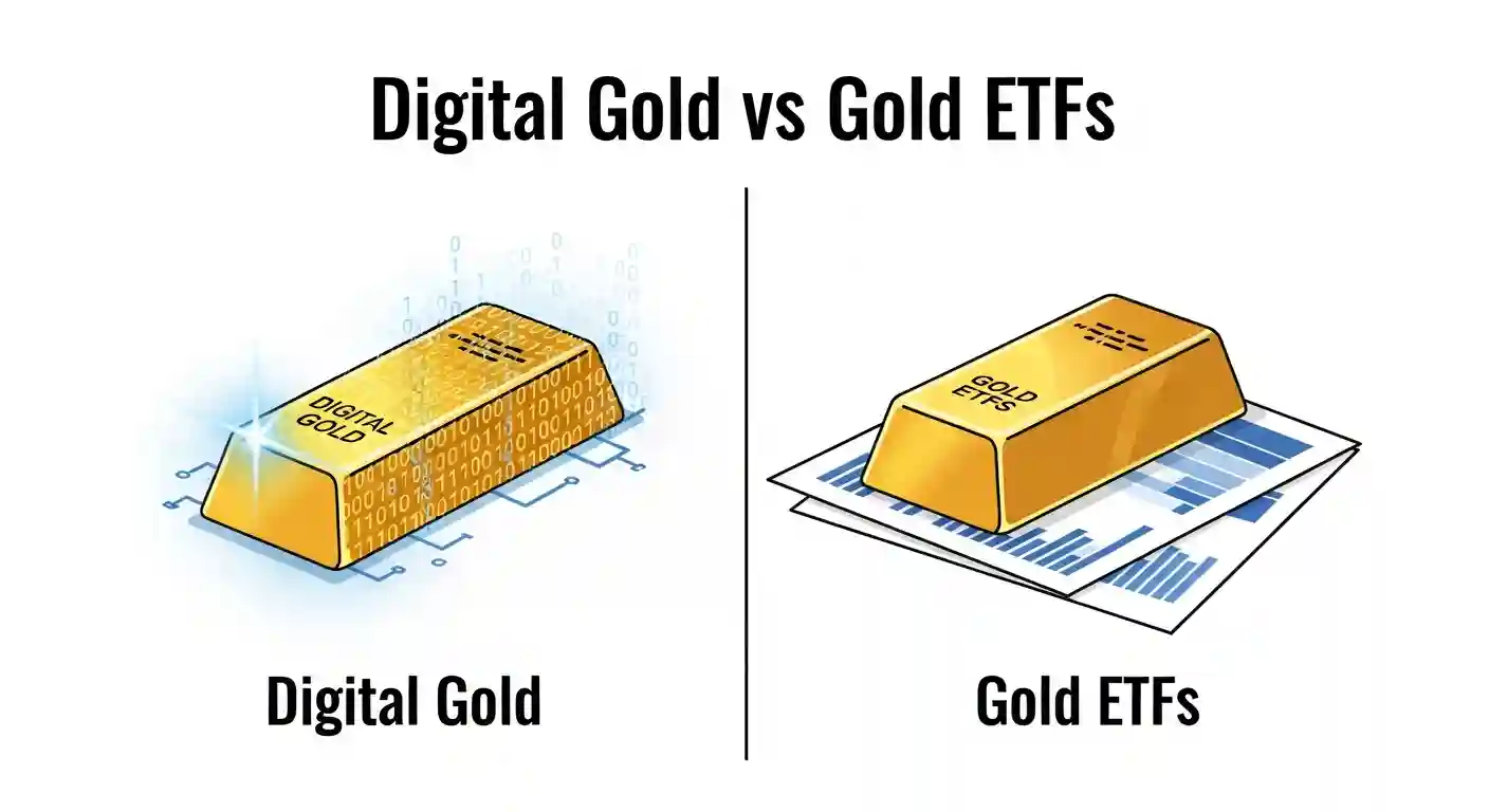 Digital Gold vs Gold ETFs