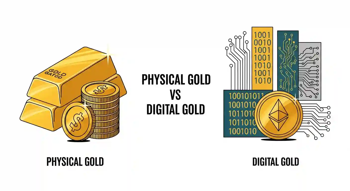 Physical Gold vs Digital Gold