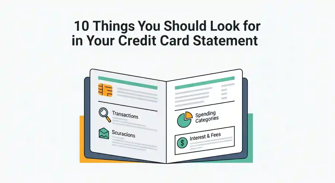 10 Things You Should Look for in Your Credit Card Statement