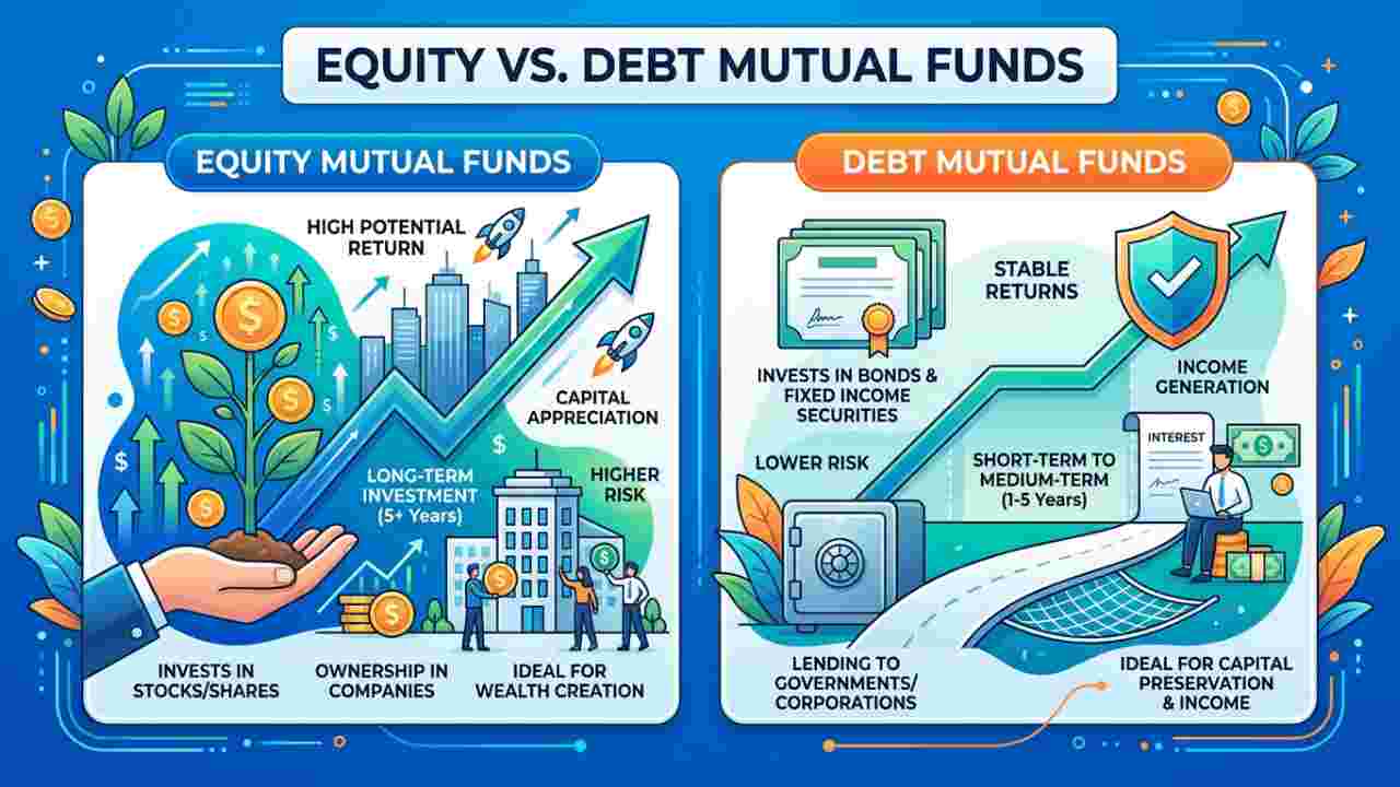 Equity vs Debt Mutual Funds