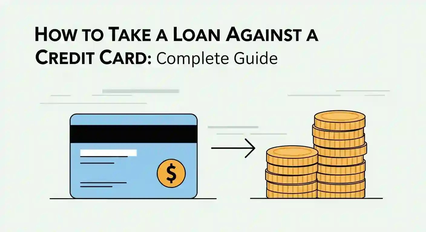 How to Take a Loan Against a Credit Card