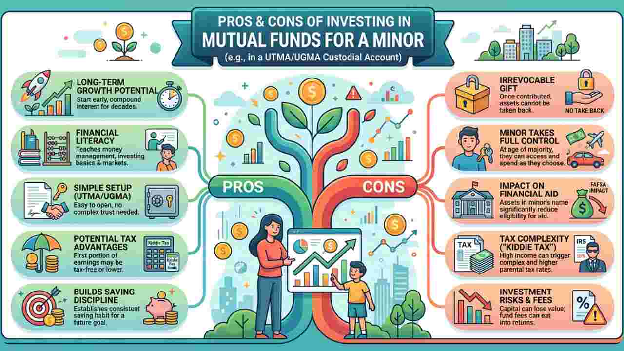 Pros & Cons of Investing in Mutual Funds in a Minor's Name Everything You Need to Know