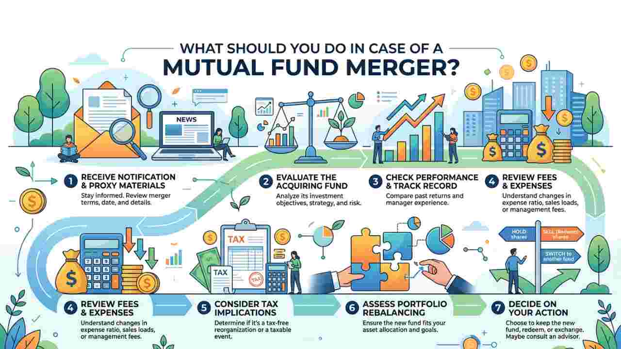 What Should You Do in Case of a Mutual Fund Merger